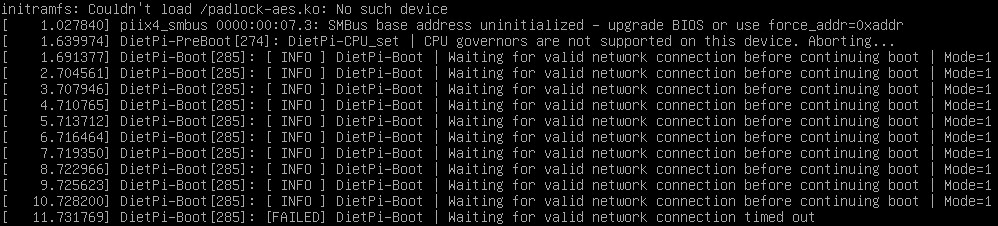 Hyper-V boot without network
