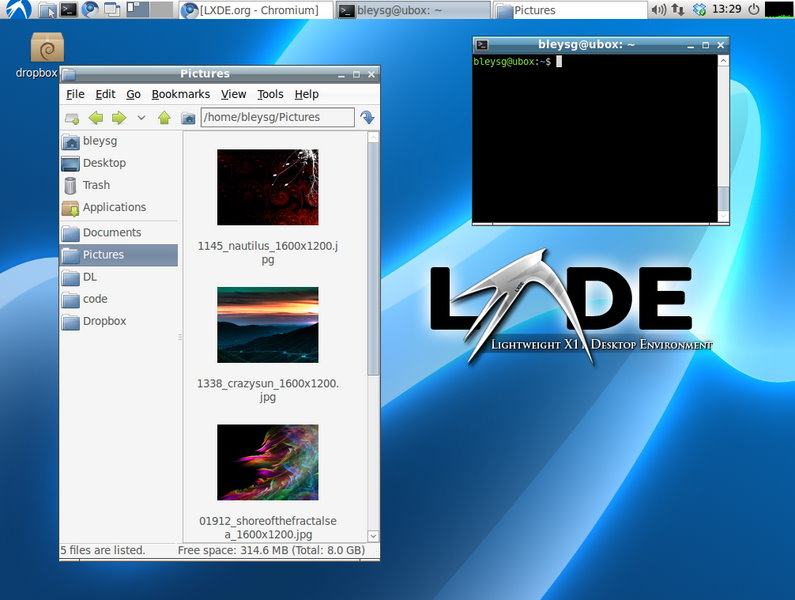 LXDE screenshot