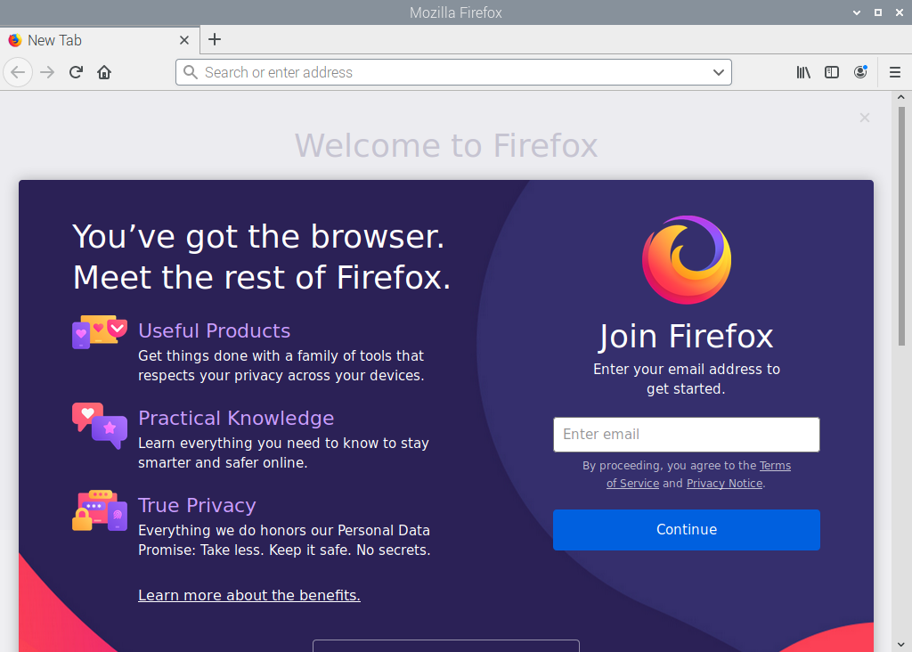 Firefox screenshot