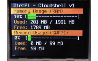 CloudShell screen