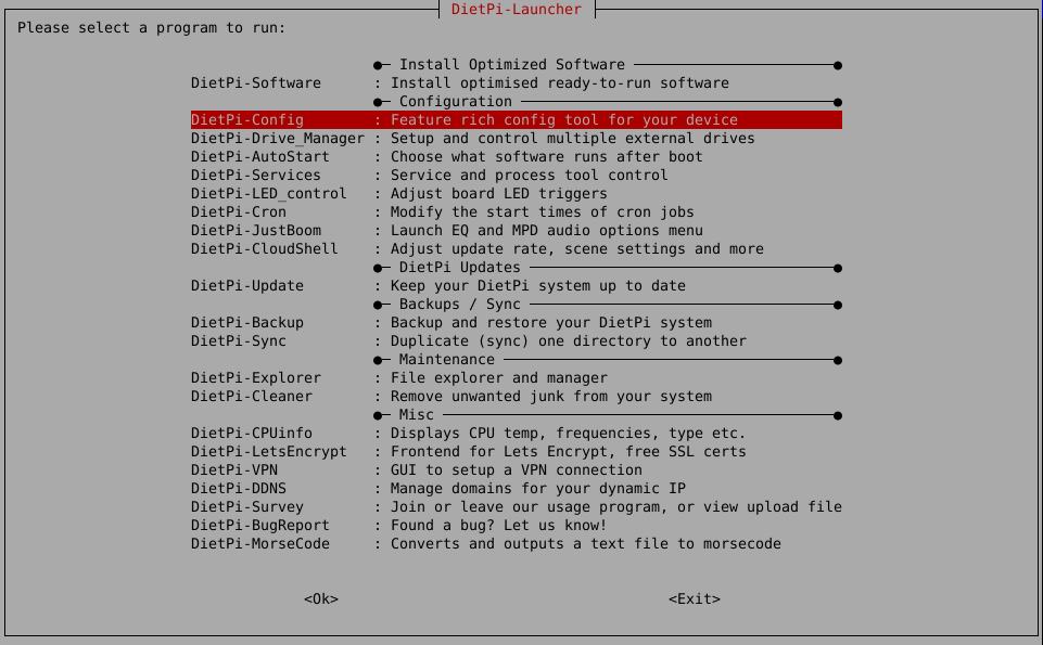 DietPi - Lightweight justice for your SBC!