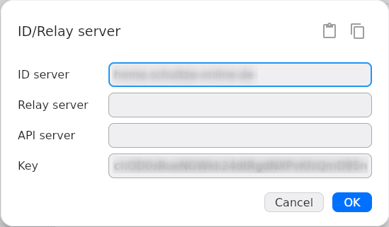 RustDesk client setup