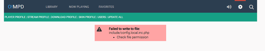 OMPD config edit issue - Troubleshooting - DietPi Community Forum