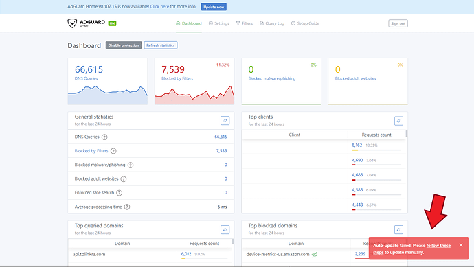 adguard updates slow