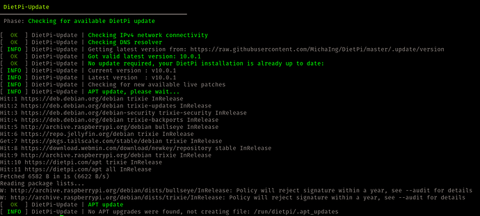 DietPi-update