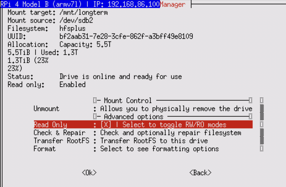 Elemental glans Far Can not get USB drive to NOT be read only using Drive_Manager -  Troubleshooting - DietPi Community Forum