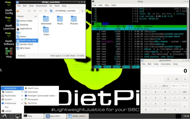 LXDE desktop screenshot